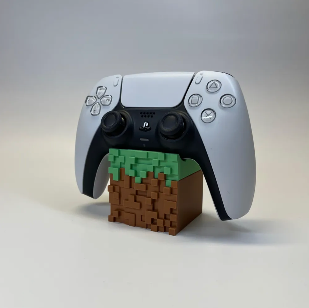 Support pour manette PS5 Minecraft