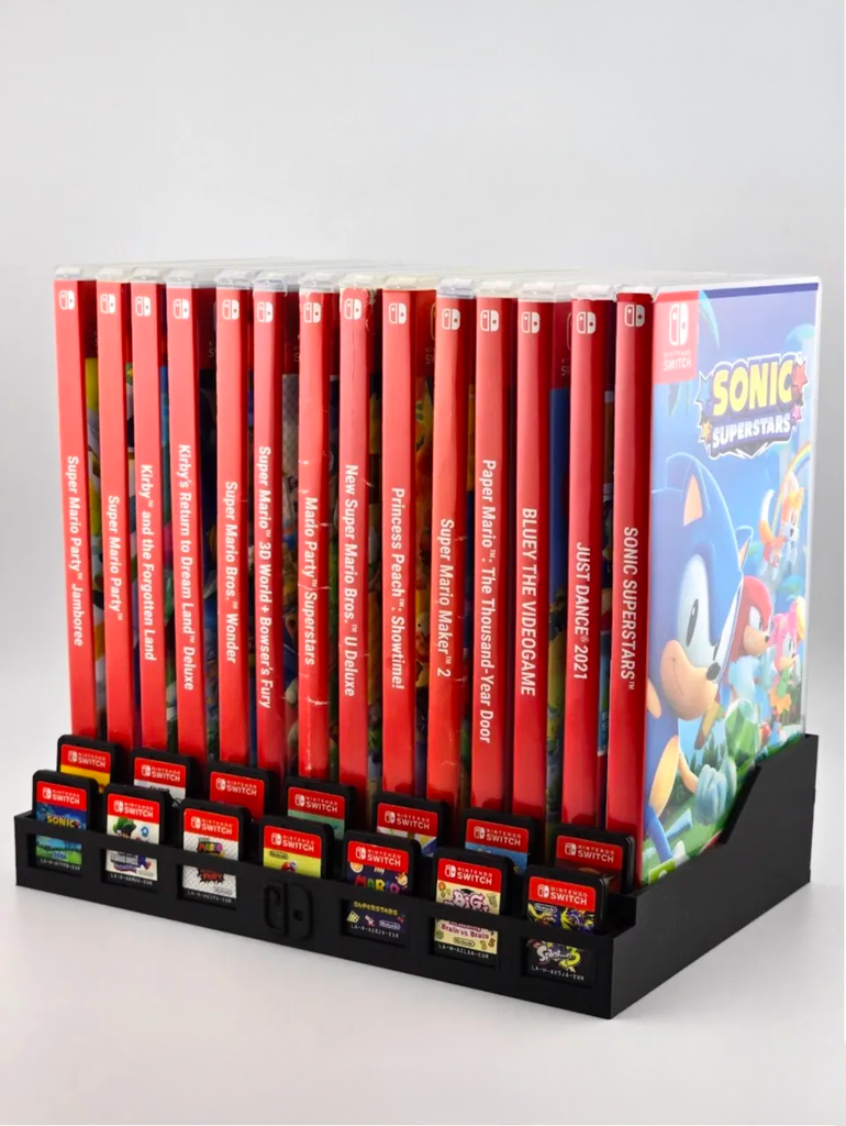 Support de jeux Nintendo Switch pochettes & cartouches