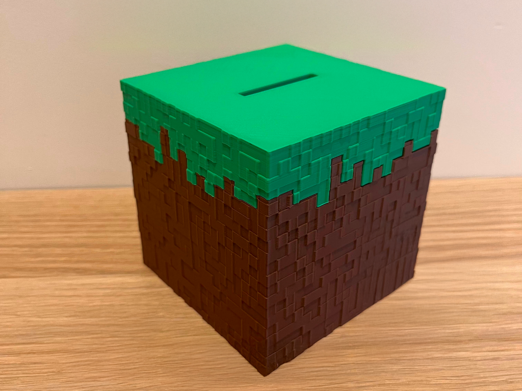 Tirelire Minecraft