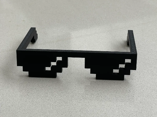 Lunettes Minecraft Pixel