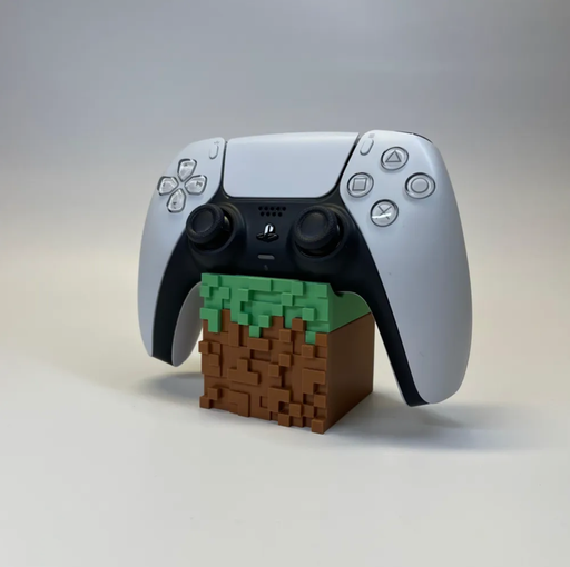 Support pour manette PS5 Minecraft