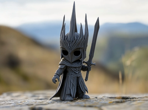 Miniature du Roi-Sorcier d'Angmar - 12cm