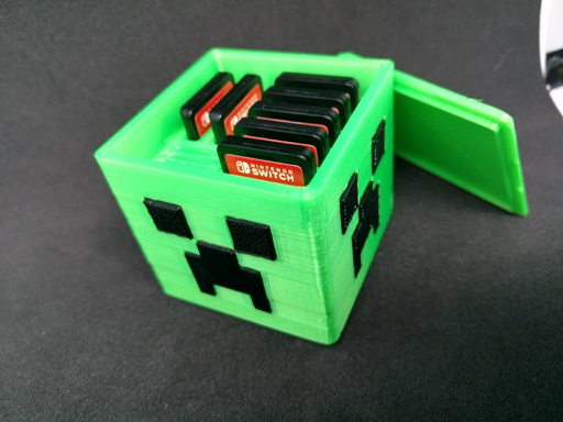 Minecraft Creeper Nintendo Switch Game Cartridge