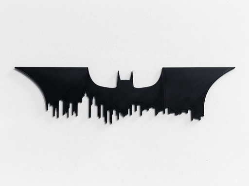 Décoration Murale - Batman et l'horizon de Gotham City