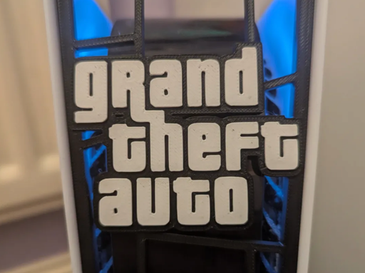 Plaque frontale PS5 Classique (GTA)