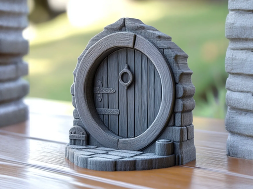 Porte de maison Hobbit - LOTR