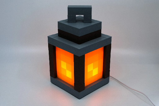 Lanterne Minecraft DouilletteLanterne Minecraft Douillette